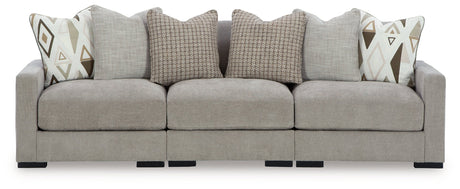 Aslan Court Pebble 3-Piece Sofa Sectional - Ornate Home
