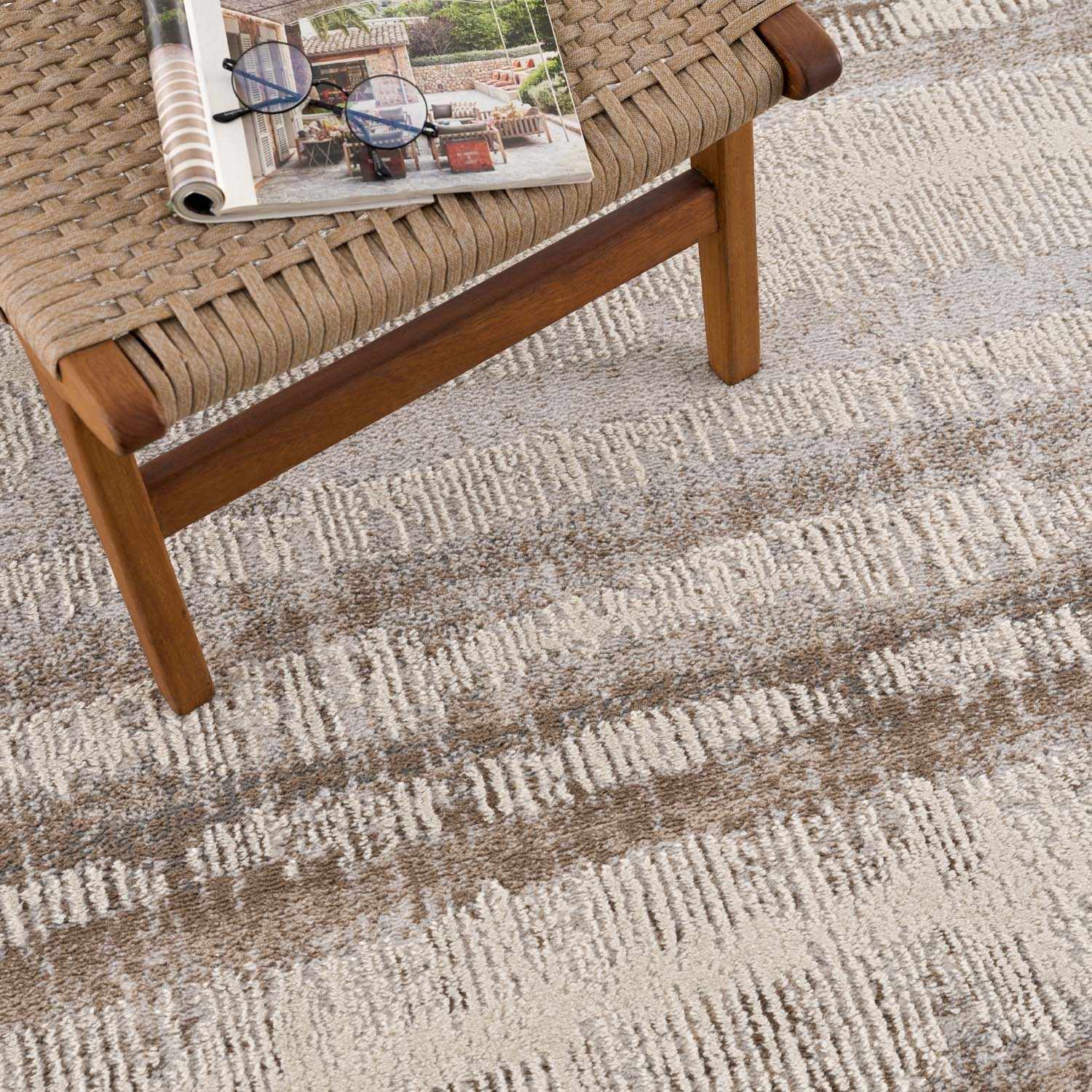 Asmara Brown Area Rug - Ornate Home