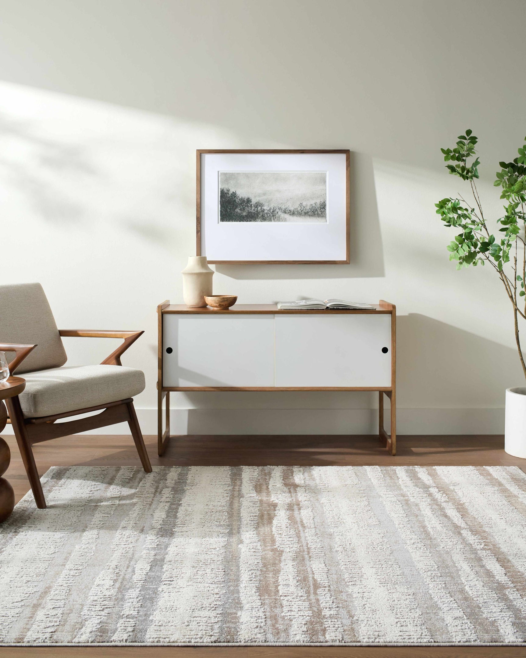 Asmara Brown Area Rug - Ornate Home