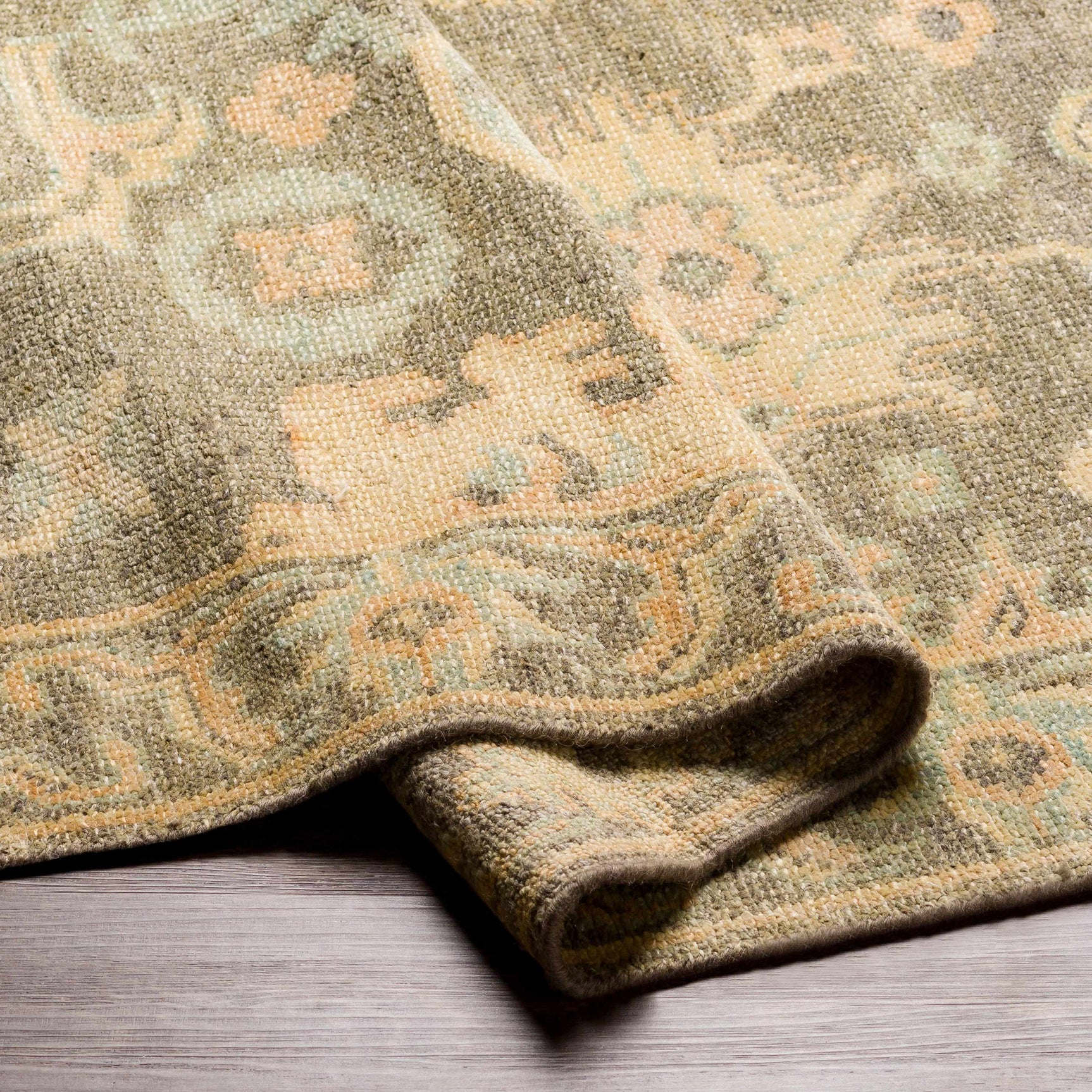 Asotin Hand Knotted Wool Area Rug - Clearance - Ornate Home
