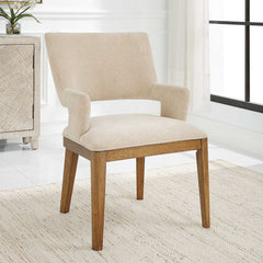 Aspect Brown Mid-Century Dining Chair - Ornate Home