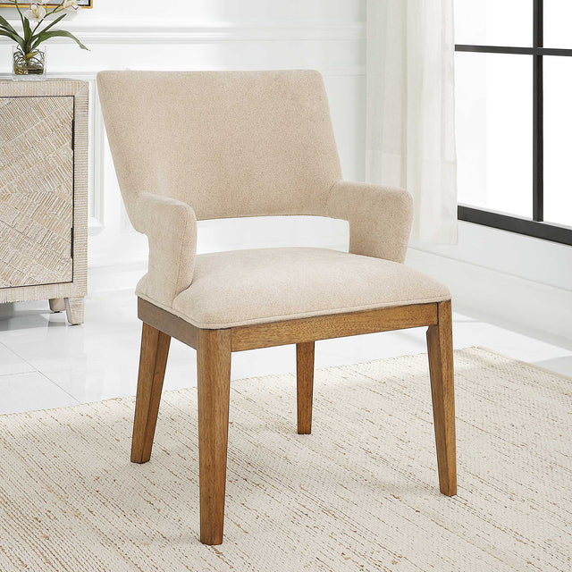 Aspect Brown Mid-Century Dining Chair - Ornate Home