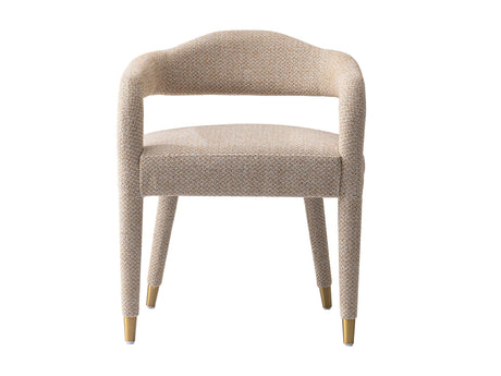 Aspen Dining Armchair in Gold Dust - Ornate Home