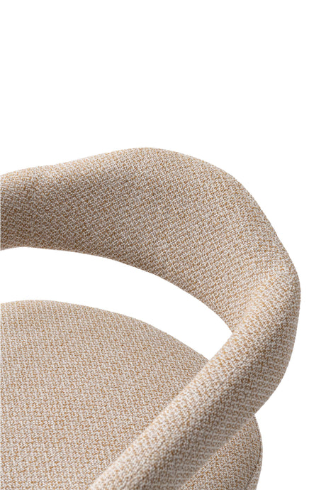 Aspen Dining Armchair in Gold Dust - Ornate Home