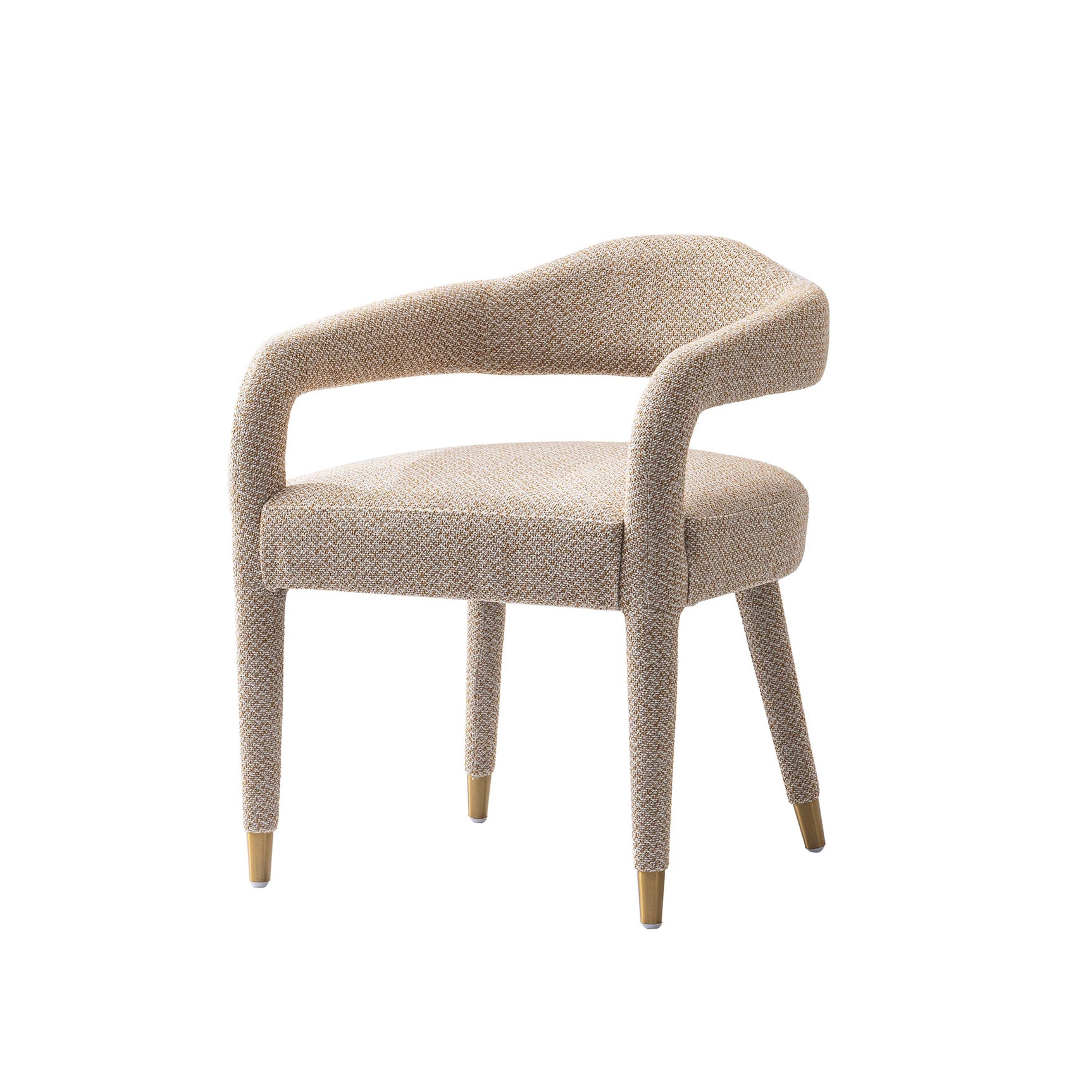Aspen Dining Armchair in Gold Dust - Ornate Home