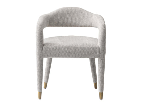 Aspen Dining Armchair in Silver Lining - Ornate Home