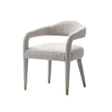 Aspen Dining Armchair in Silver Lining - Ornate Home