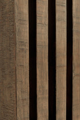 Aspen Distressed Brown/Weathered Chalk End Table - Ornate Home