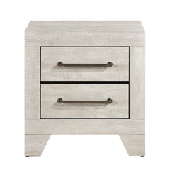 Aspen Dusty Gray Oak 5-Piece Queen Bedroom Set - Ornate Home