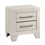 Aspen Dusty Gray Oak 5-Piece Queen Bedroom Set - Ornate Home