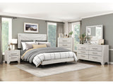 Aspen Dusty Gray Oak 5-Piece Queen Bedroom Set - Ornate Home