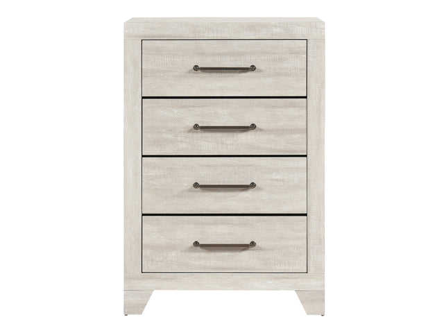 Aspen Dusty Gray Oak Chest - Ornate Home