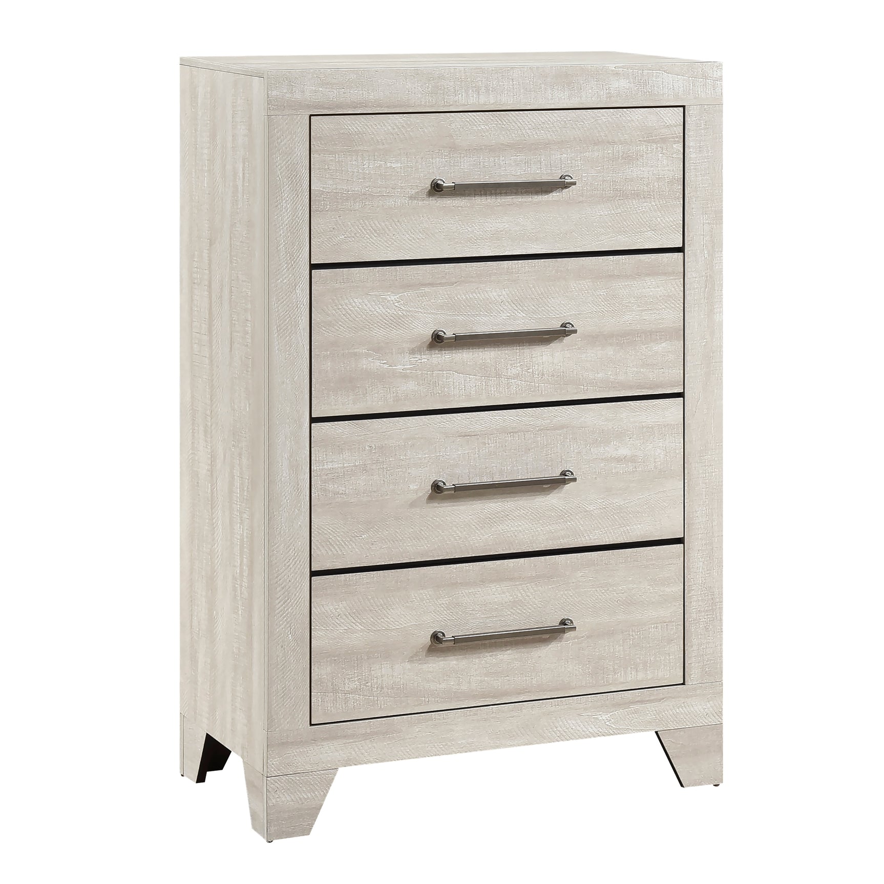 Aspen Dusty Gray Oak Chest - Ornate Home