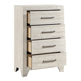 Aspen Dusty Gray Oak Chest - Ornate Home