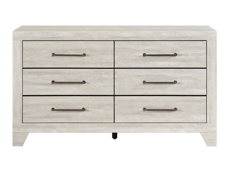 Aspen Dusty Gray Oak Dresser - Ornate Home