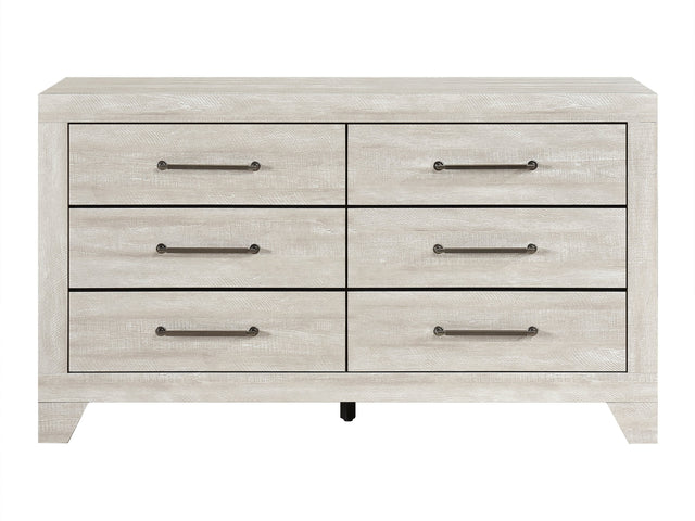Aspen Dusty Gray Oak Dresser - Ornate Home