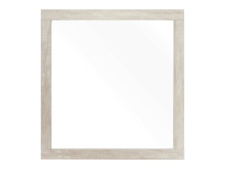 Aspen Dusty Gray Oak Mirror - Ornate Home