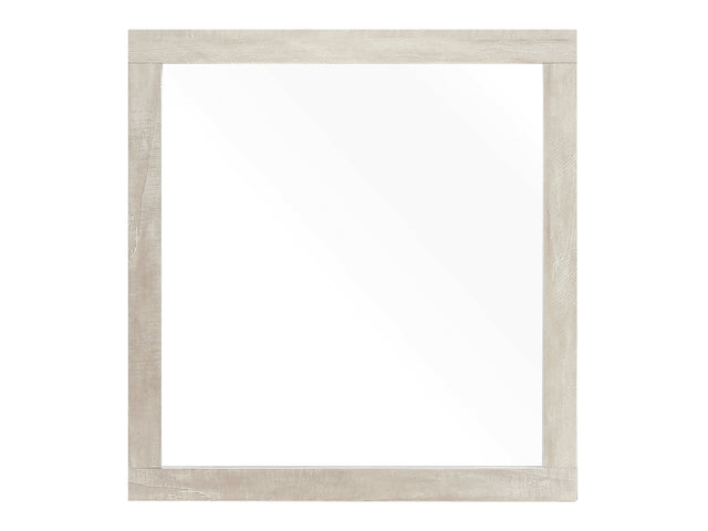 Aspen Dusty Gray Oak Mirror - Ornate Home