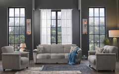 Aspen Light Brown Living Room Set - Ornate Home