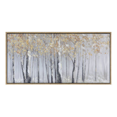 Aspen Yellow/Gray Canvas - Ornate Home