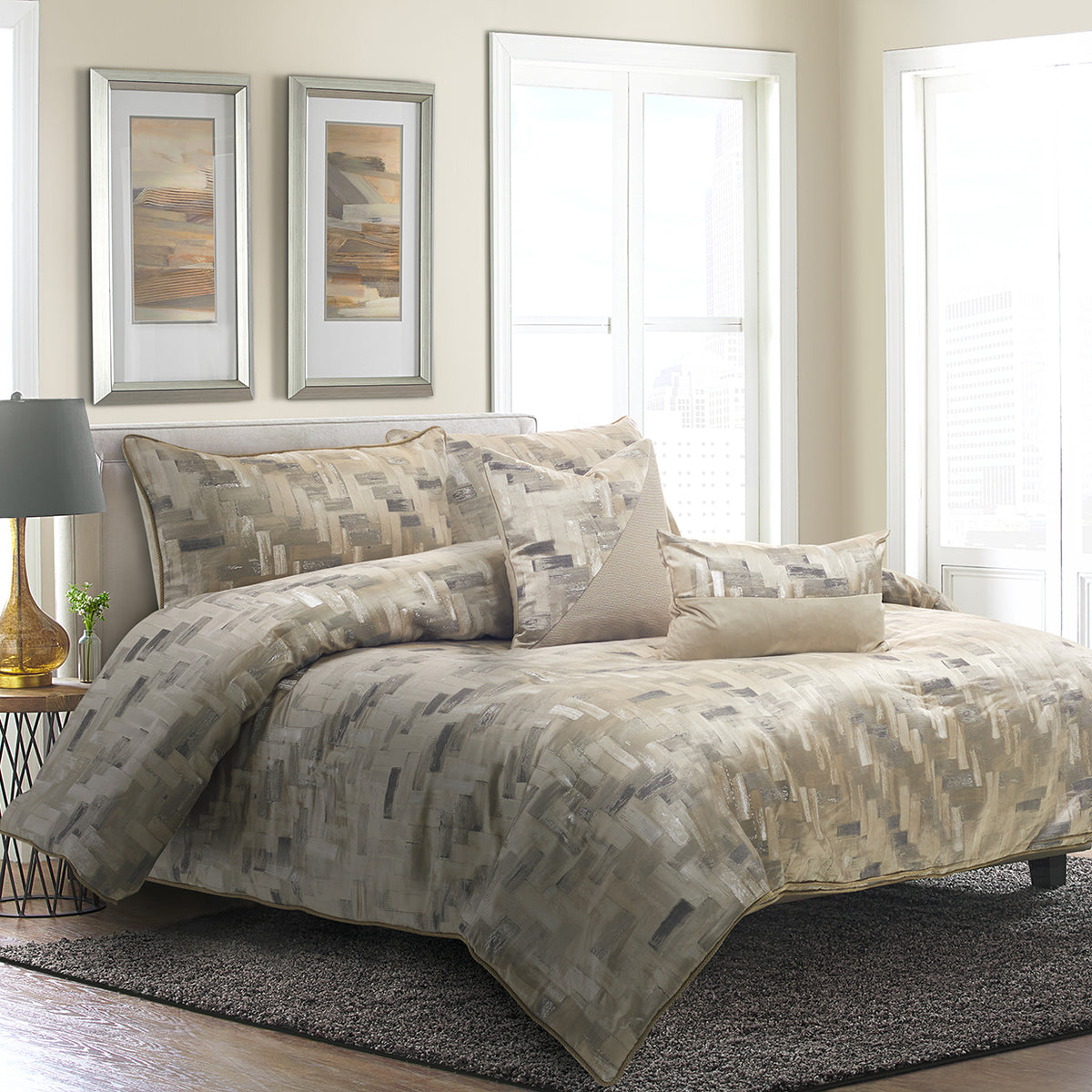 Astaire Patina 5-Piece King Comforter Set