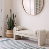 Astar Beige Bench - Ornate Home