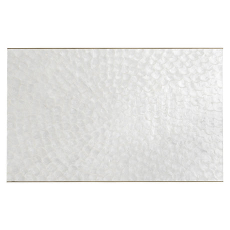 Aster Capiz/Brass Cocktail Table - Ornate Home