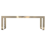 Aster Capiz/Brass Cocktail Table - Ornate Home