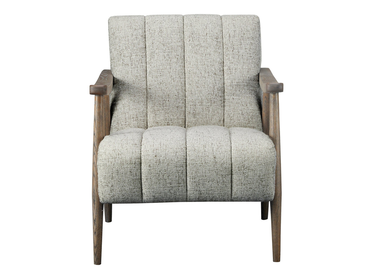 Aster Pebbled Beige Accent Chair - Ornate Home