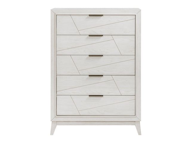 Asteria Antique White Chest - Ornate Home