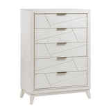 Asteria Antique White Chest - Ornate Home