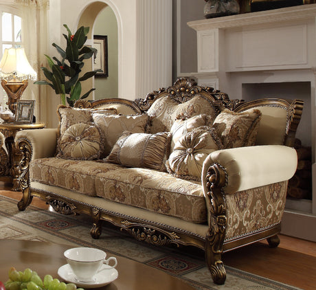 Asteria Bronze 3pc Living Room Set  / HD-506 - Ornate Home