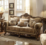 Asteria Bronze 3pc Living Room Set  / HD-506 - Ornate Home