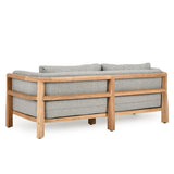 Aston Natural/Gray Outdoor Sofa - Ornate Home