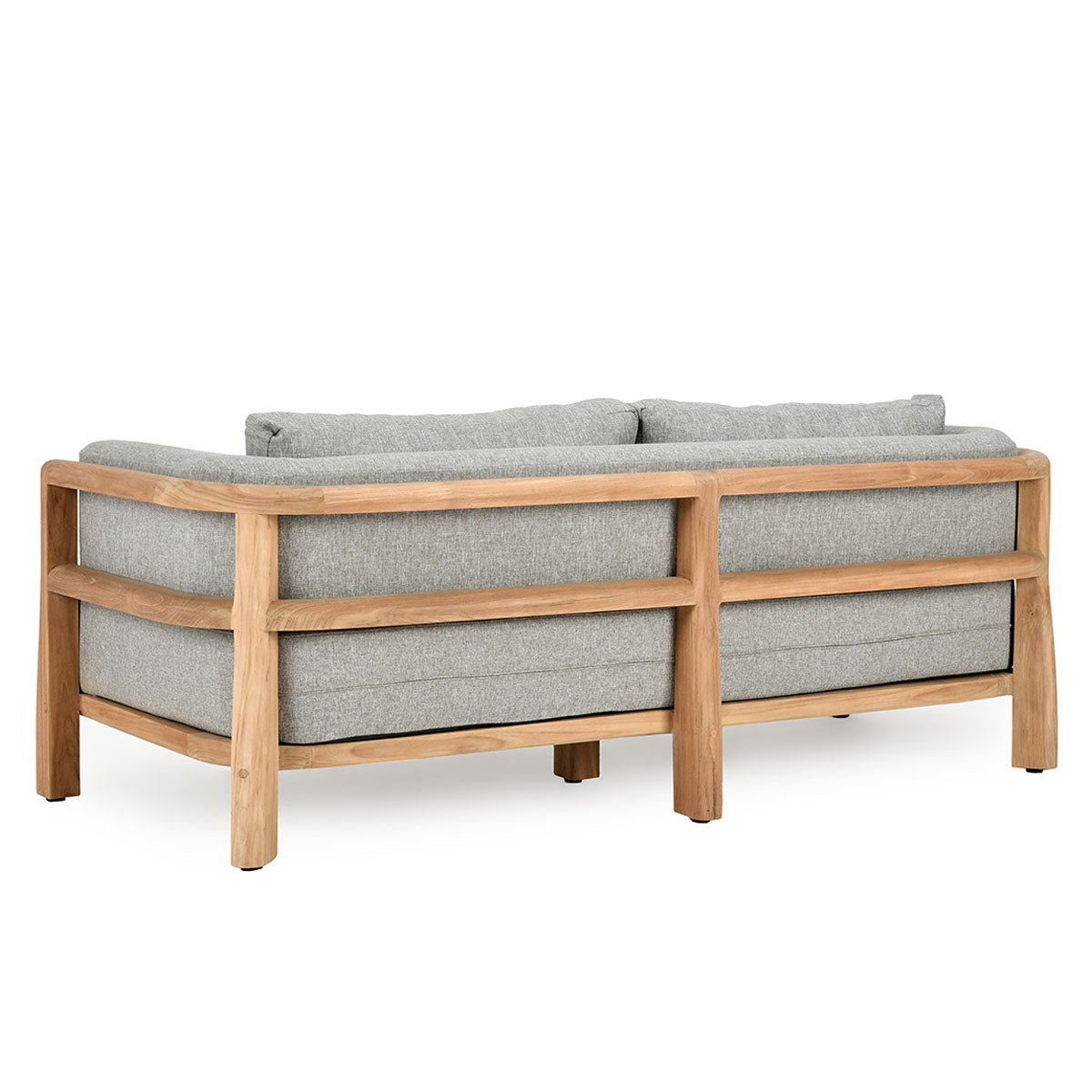 Aston Natural/Gray Outdoor Sofa - Ornate Home