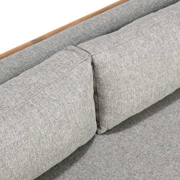Aston Natural/Gray Outdoor Sofa - Ornate Home