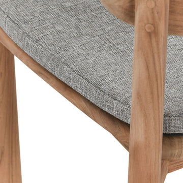 Aston Natural Outdoor Dining Chair - Ornate Home