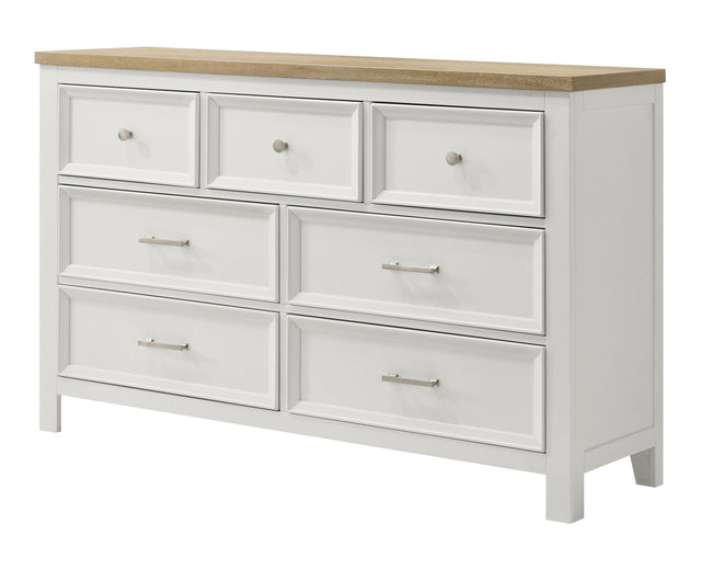 Aston White Platform Storage Bedroom Set - Ornate Home