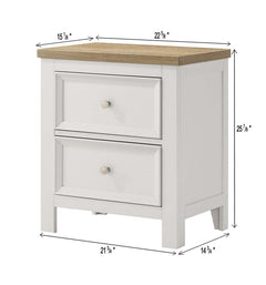 Aston White Platform Storage Bedroom Set - Ornate Home