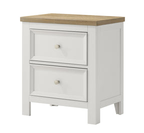 Aston White Platform Storage Bedroom Set - Ornate Home