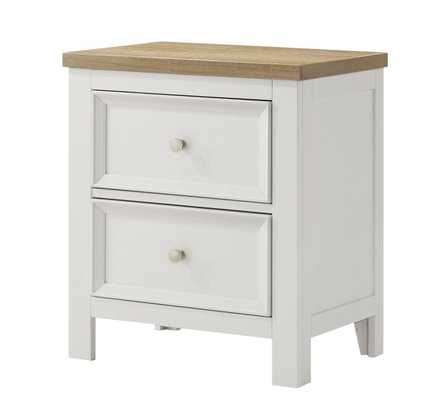 Aston White Platform Storage Bedroom Set - Ornate Home