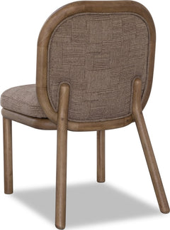 Astor Claystone Round Back Chair (Set of 2) - Ornate Home