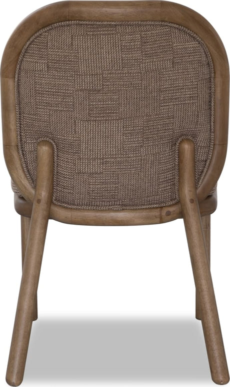 Astor Claystone Round Back Chair (Set of 2) - Ornate Home