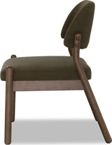 Astor Moss/Claystone Barrel Back Chair - Ornate Home