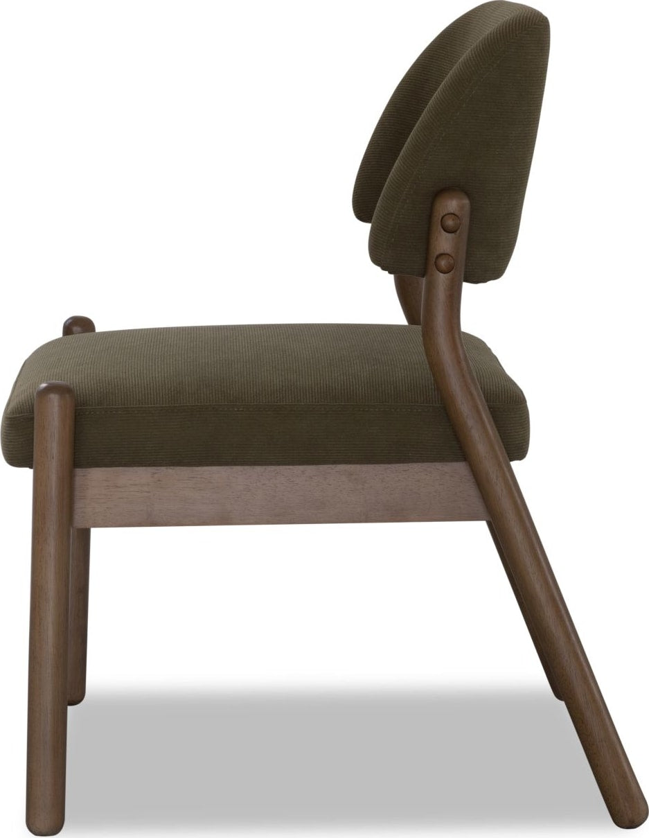 Astor Moss/Claystone Barrel Back Chair - Ornate Home