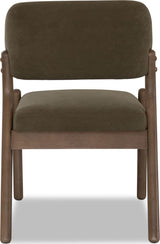 Astor Moss/Claystone Barrel Back Chair - Ornate Home