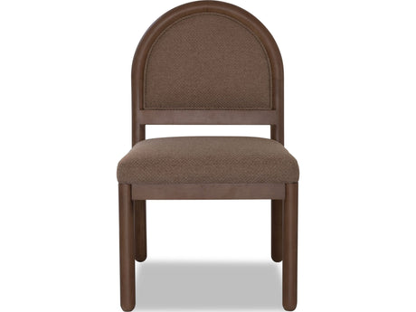 Astor Wheat Bread/Claystone Arc Back Chair - Ornate Home