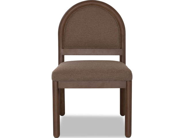 Astor Wheat Bread/Claystone Arc Back Chair - Ornate Home