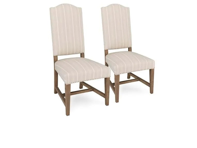 Astoria Beige Upholstered Dining Chair (Set of 2) - Ornate Home