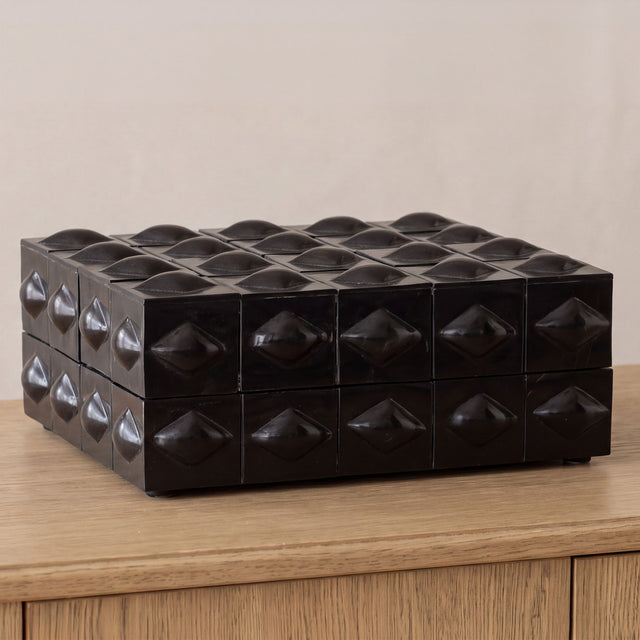 Astoria Black Horn Box - Ornate Home